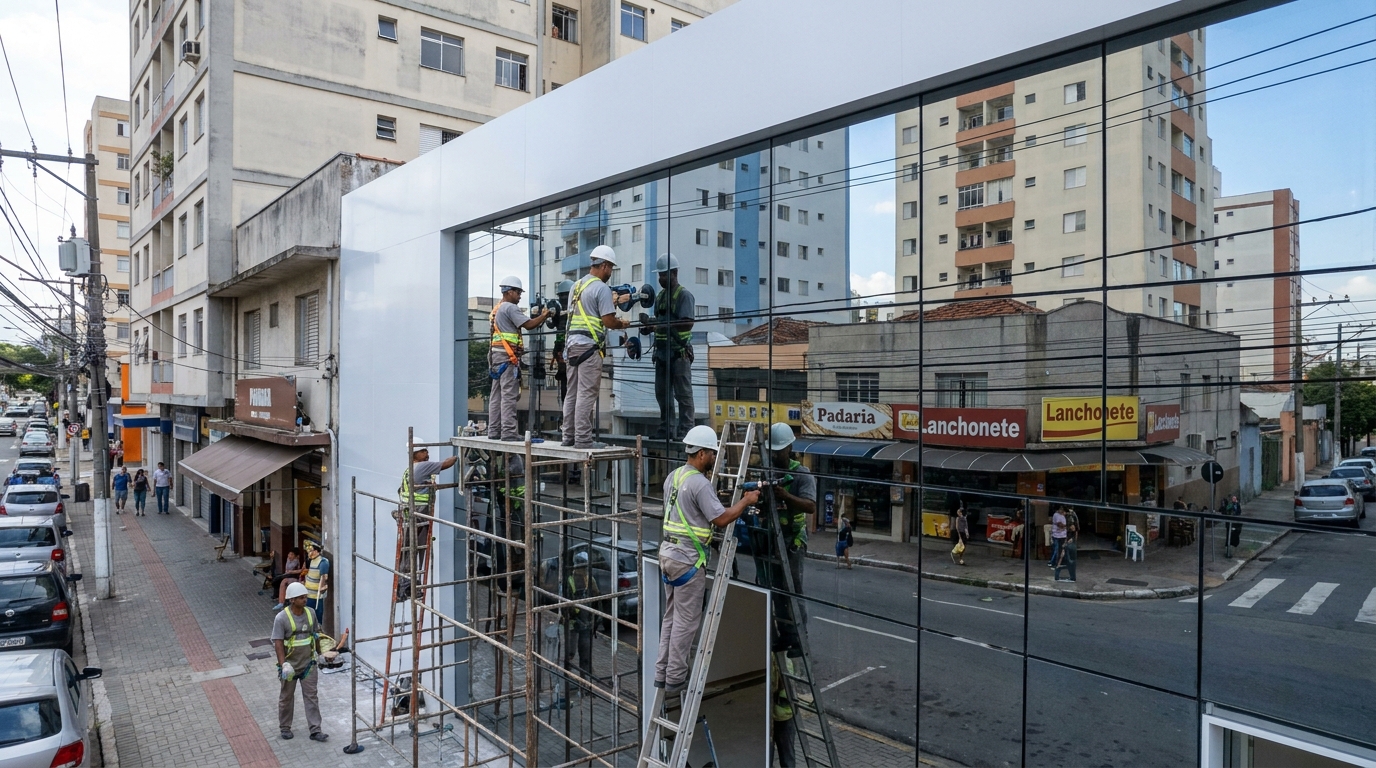 Fechamentos em Vidro em Carapicuíba‑SP