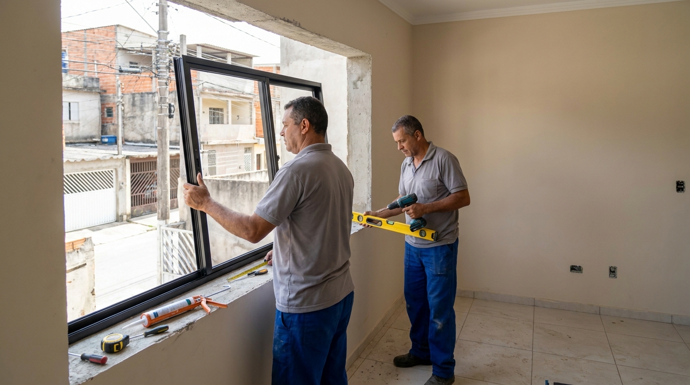 Esquadrias de Alumínio em Carapicuíba‑SP